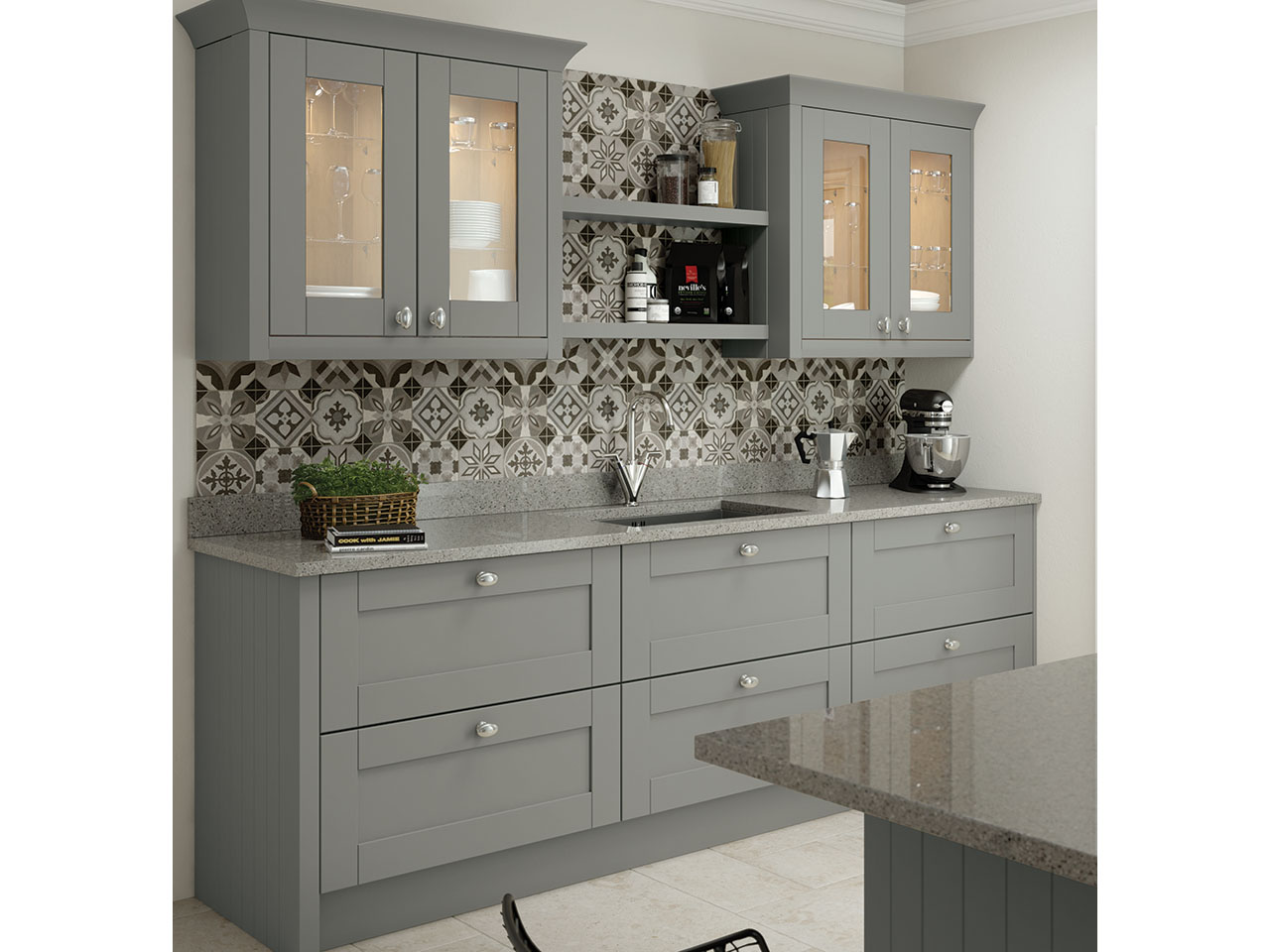 Cambridge kitchen dust grey