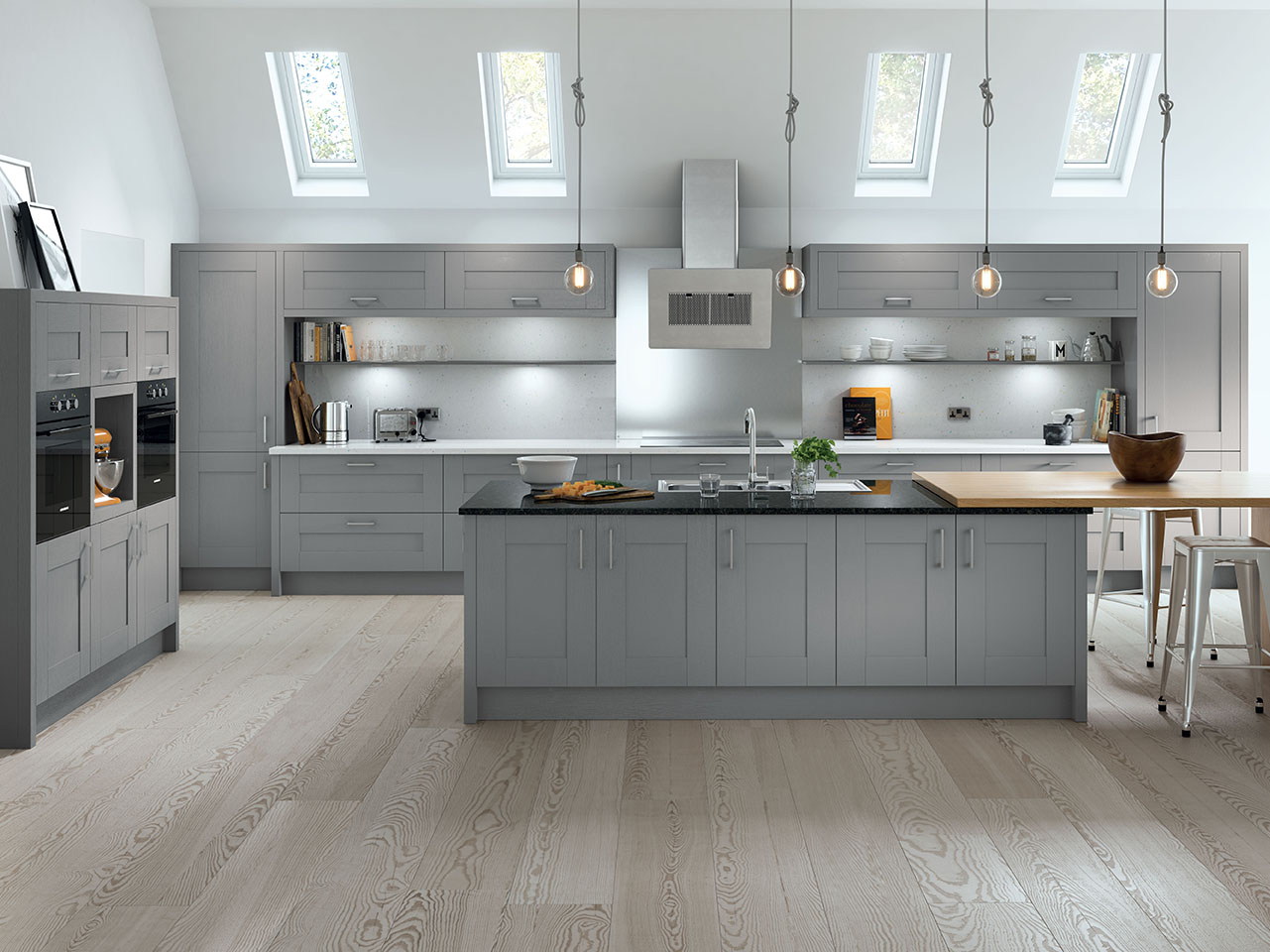 Cartmel kitchen dust grey