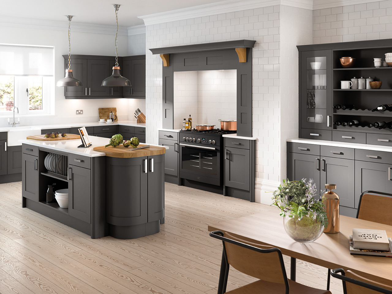 Oxford kitchen anthracite