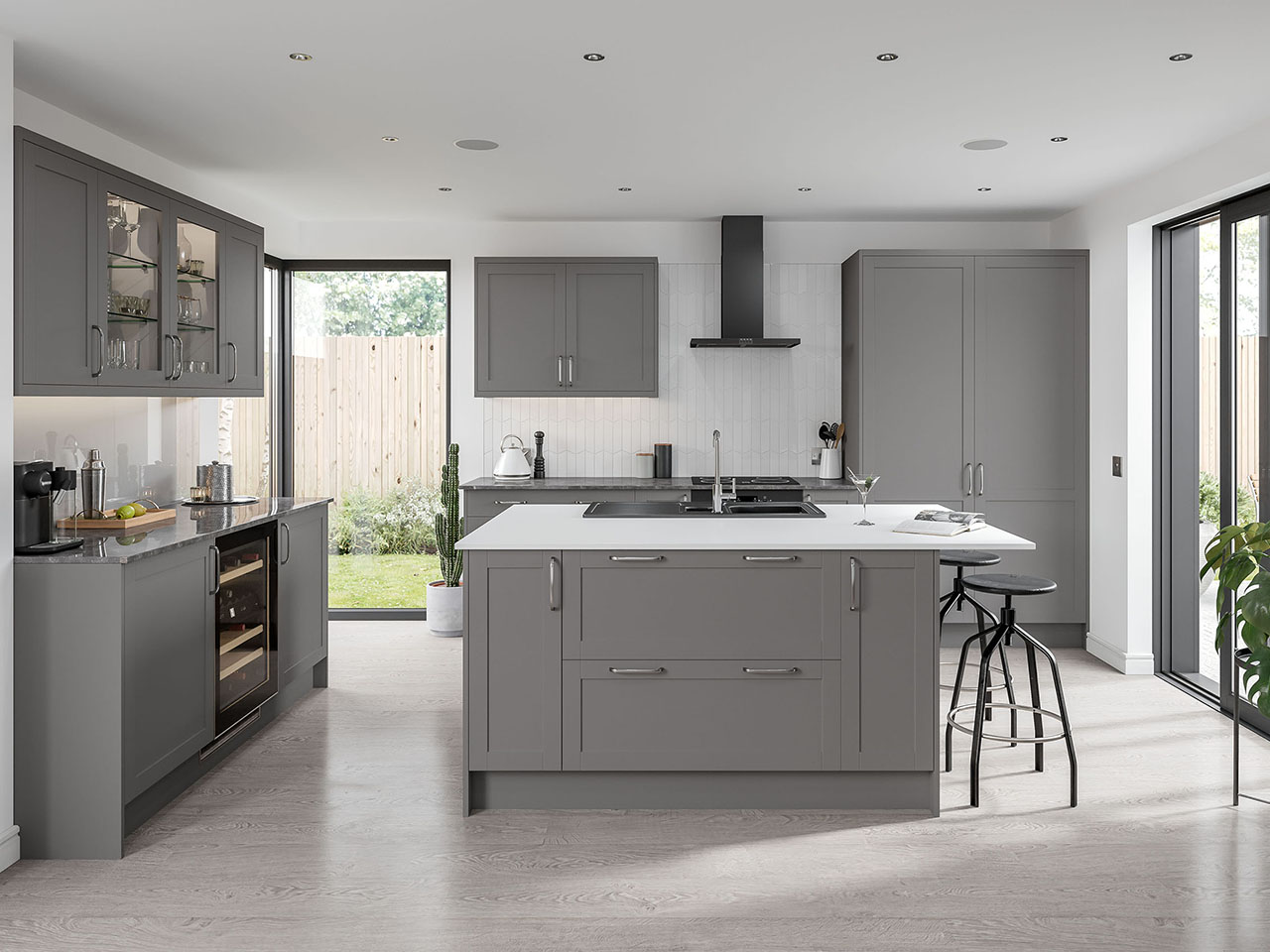 Stratto kitchen dust grey