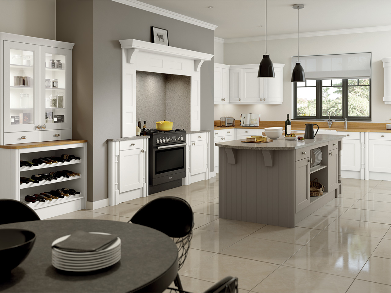 Windsor kitchen super white