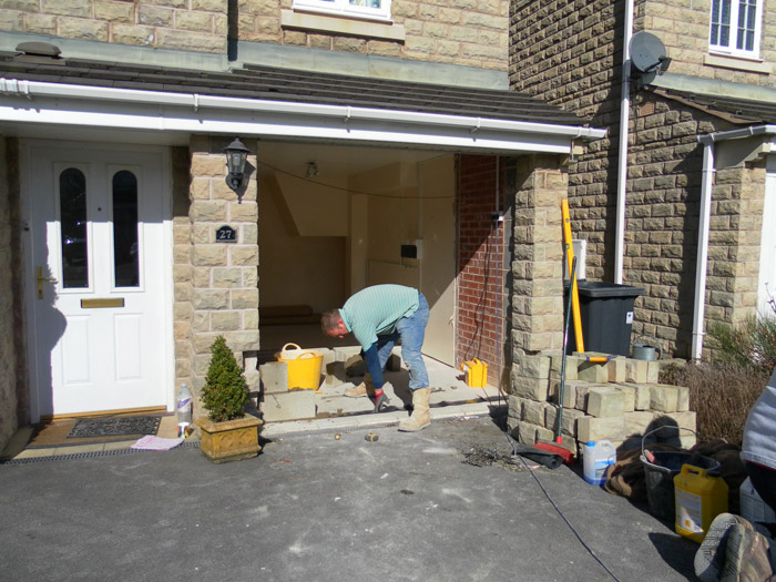 Glossop garage conversion