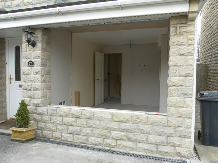 Glossop garage conversion