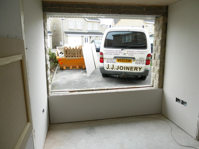 Glossop garage conversion