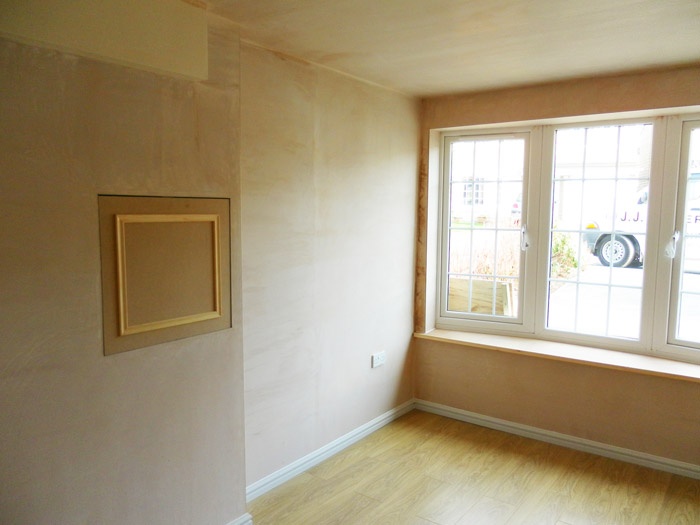 Glossop garage conversion