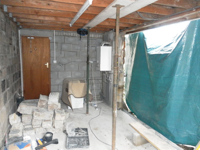 Kitchen extension Glossop