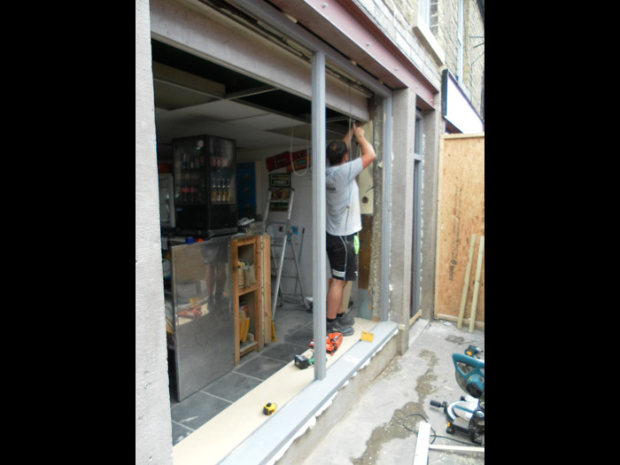 Shop front heritage joinery