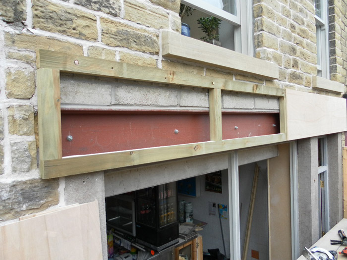 Shop front heritage joinery