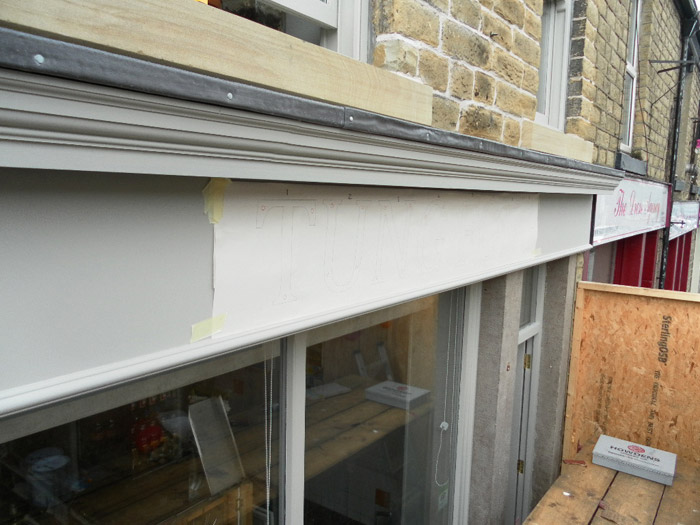 Shop front heritage joinery