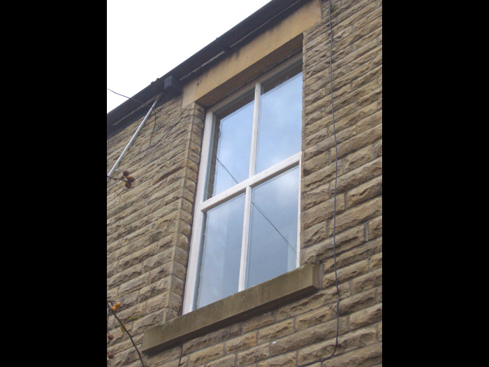 Timber sash window