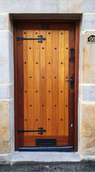 Oak front door