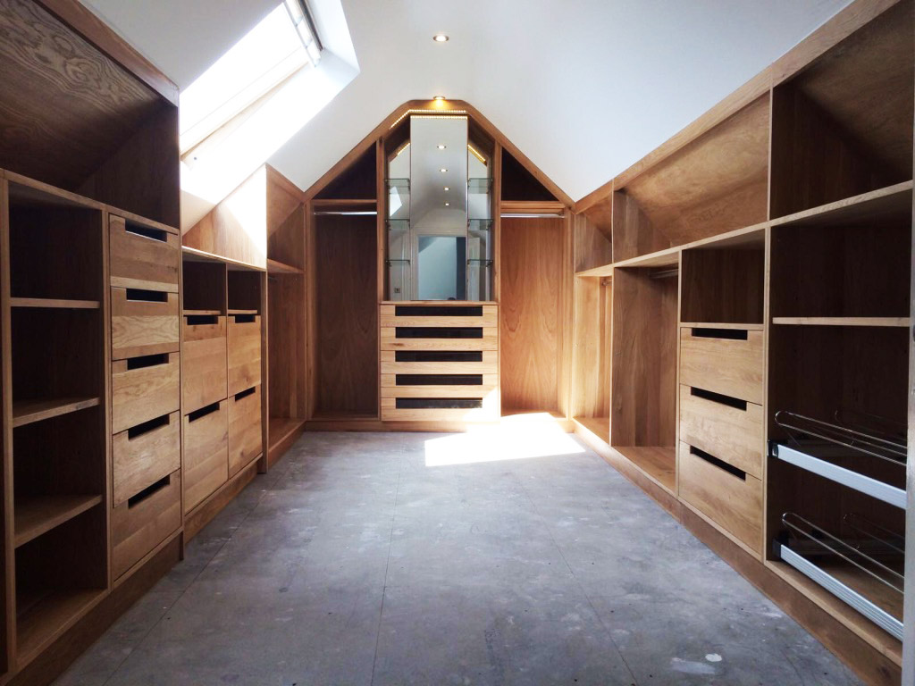 Fitted loft storage