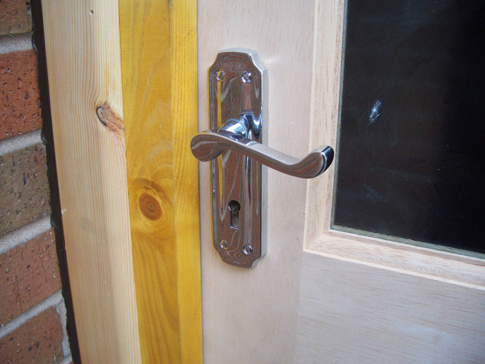 Hardwood Front Door